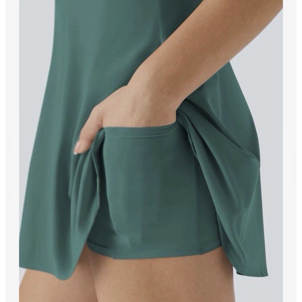 Halara SoftlyZero Airy Backless Active Dress W/ E… - image 4